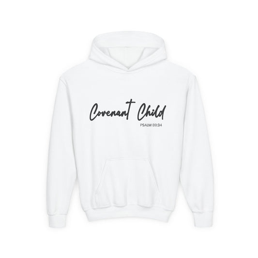 God Promised. I Believe It. ™ Youth Hoodie - Covenant-Inspired Faithwear